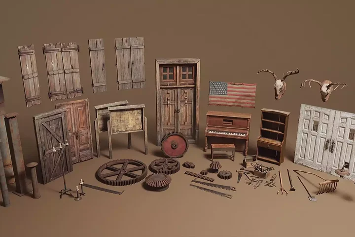 Old West VOL. 6 - Town and Industrial