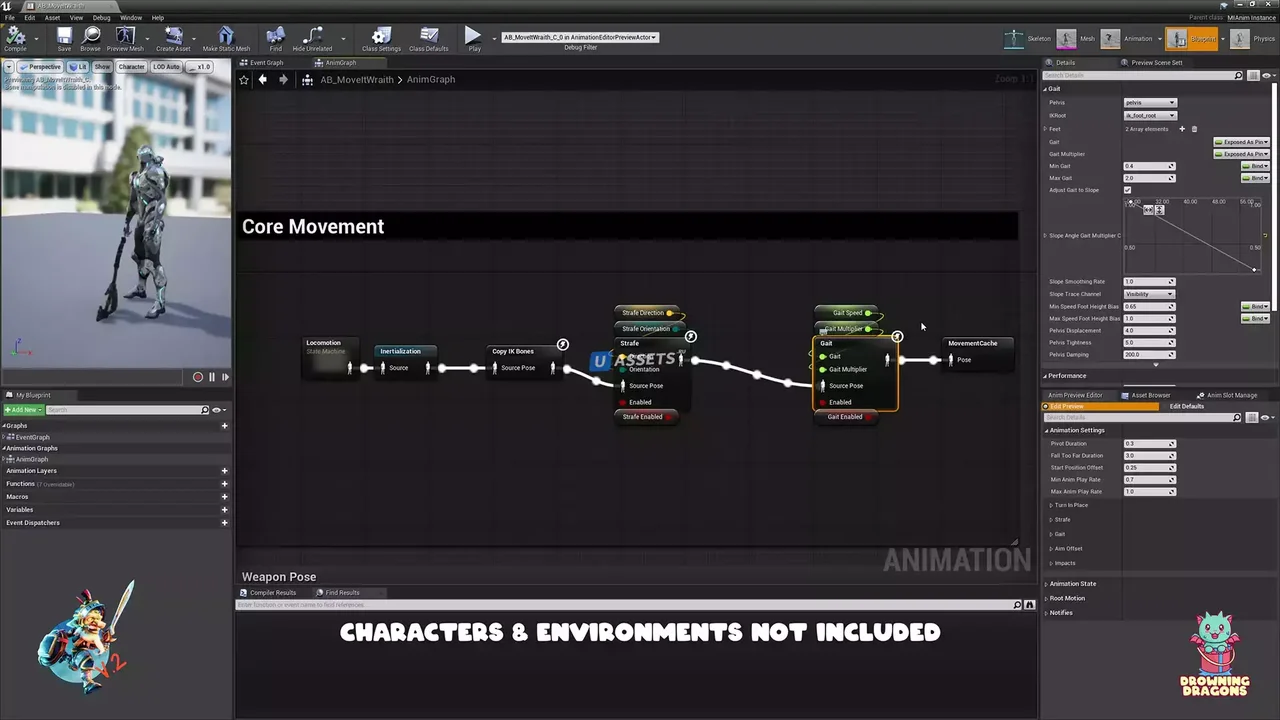 MoveIt! Multiplayer Locomotion System (V2.0)