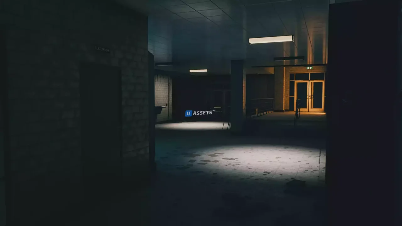 Clean/Horror School Environment