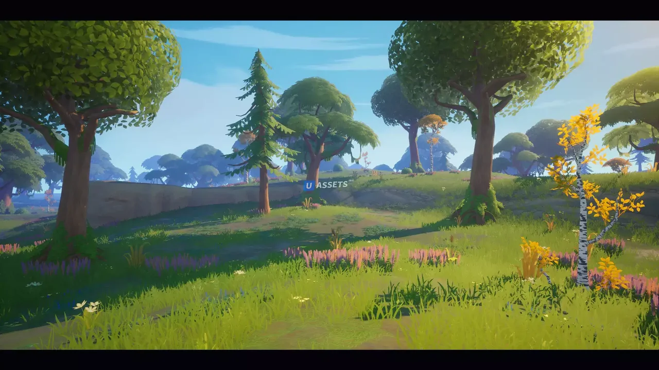 Stylized Swamp Forest