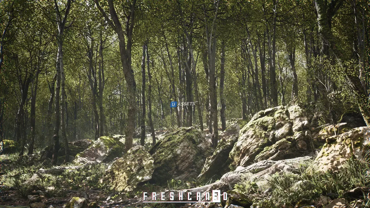 Procedural Oak Forest