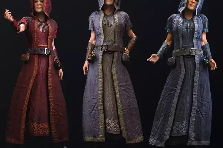 Modular Sorceress - Female Humans - Fantasy Collection