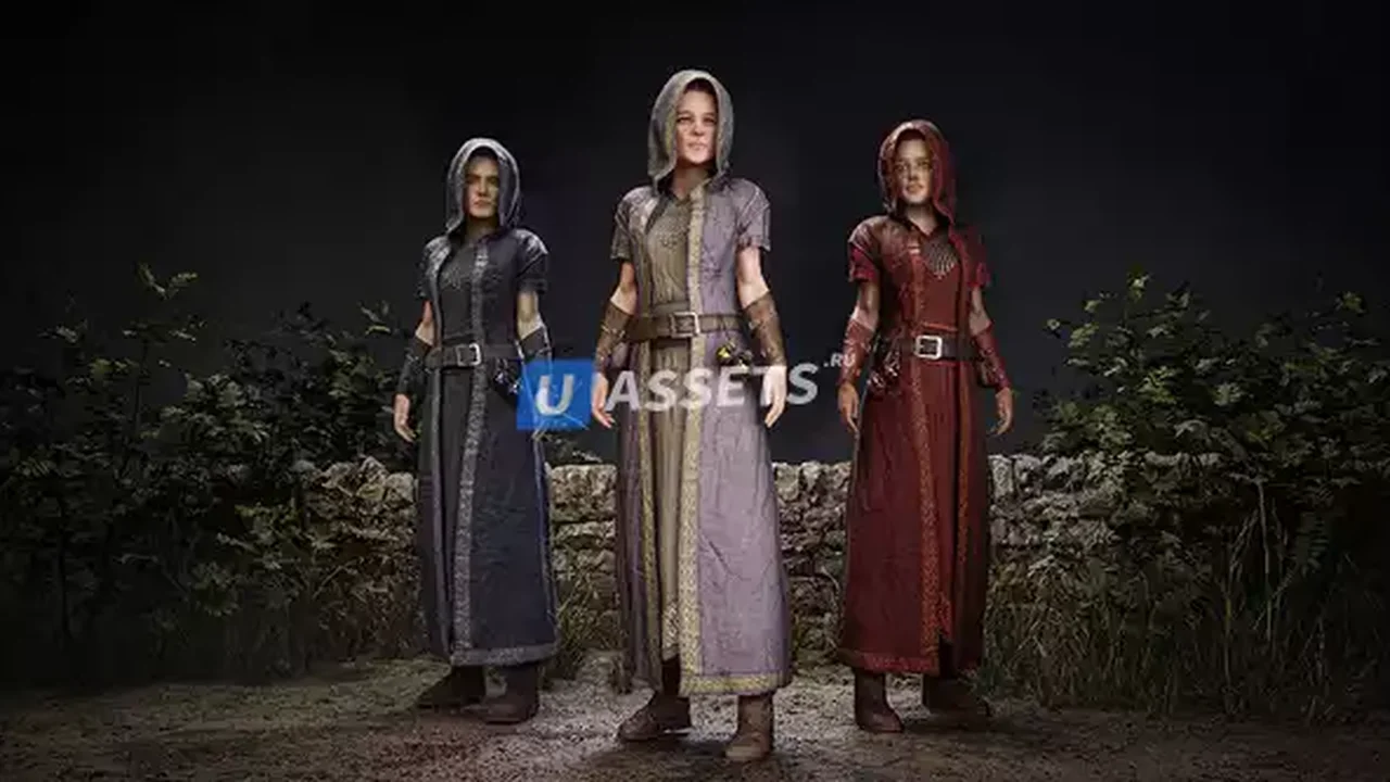Modular Sorceress - Female Humans - Fantasy Collection