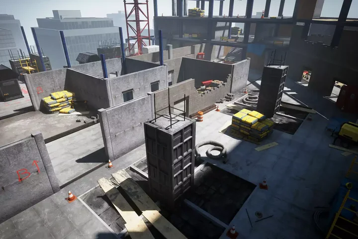 Skyscr Modular FPS Map
