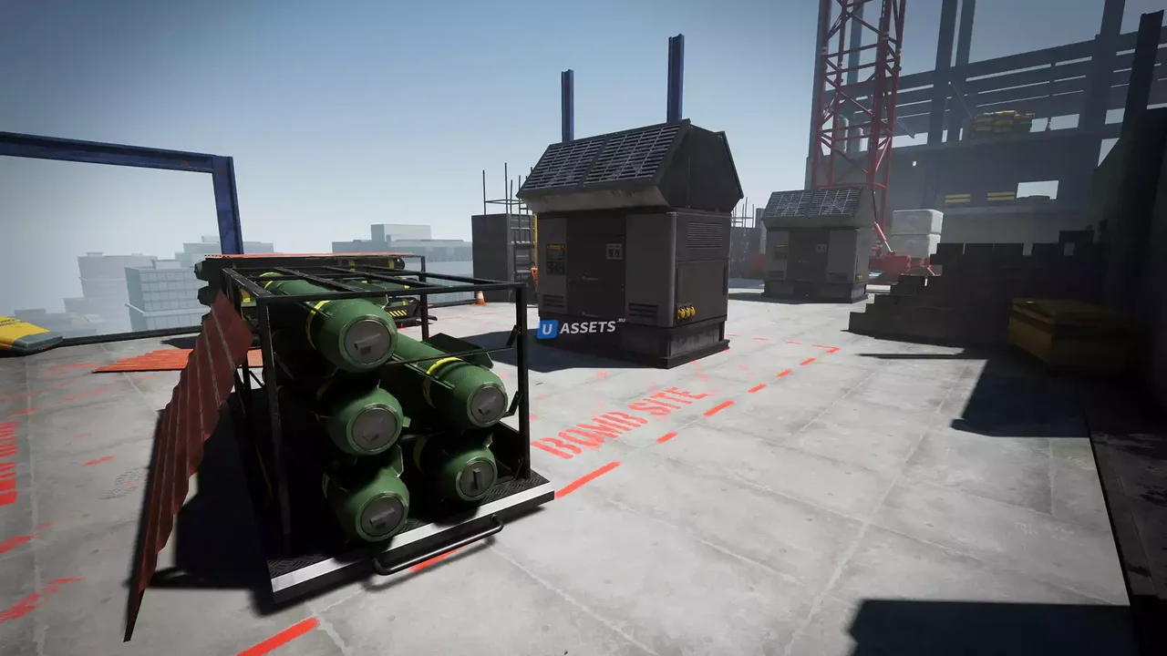 Skyscr Modular FPS Map