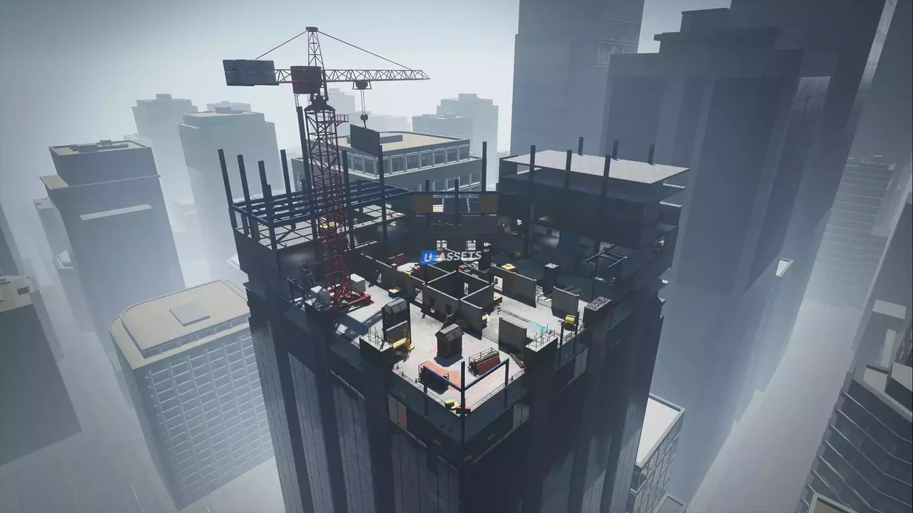 Skyscr Modular FPS Map