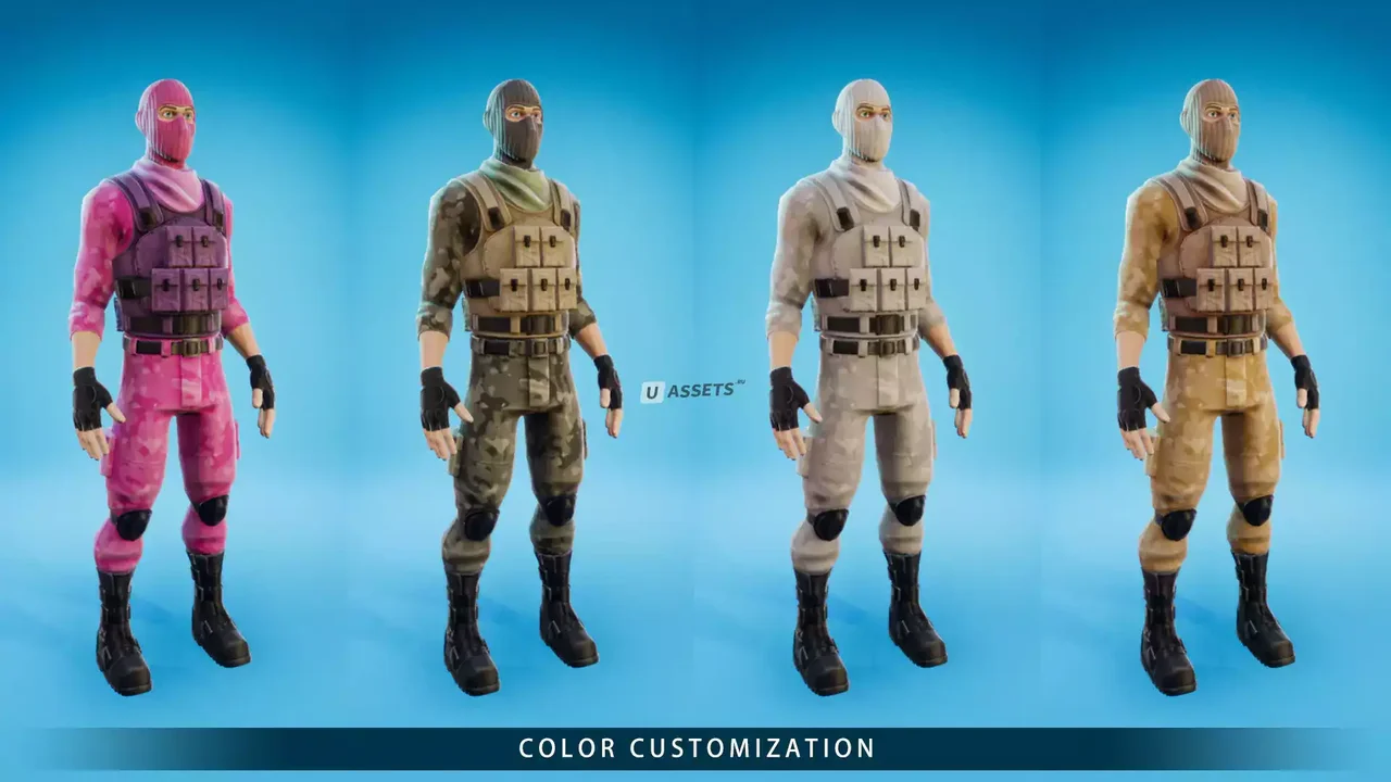 Stylized Modular Character
