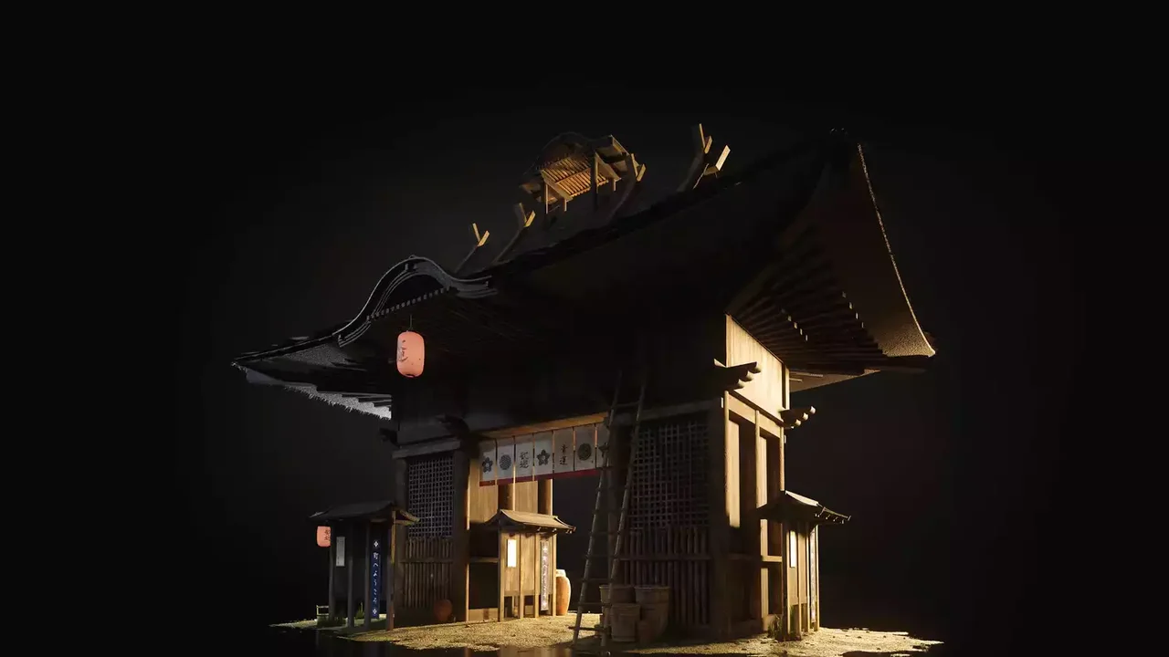 KitBash3D Shogun 4k UЕ Project