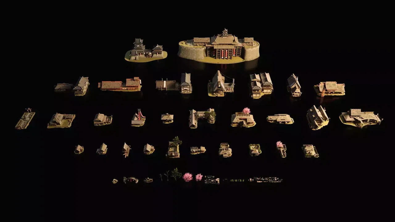 KitBash3D Shogun 4k UЕ Project