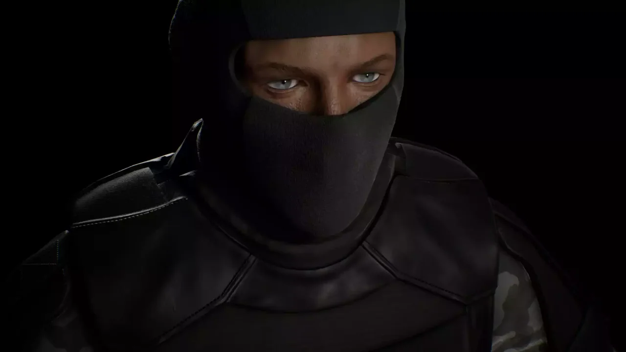 Tactical Male Soldier
