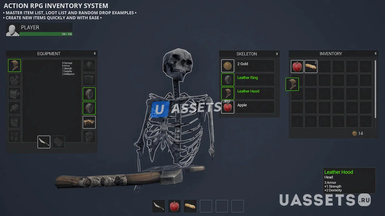 Action RPG Inventory System