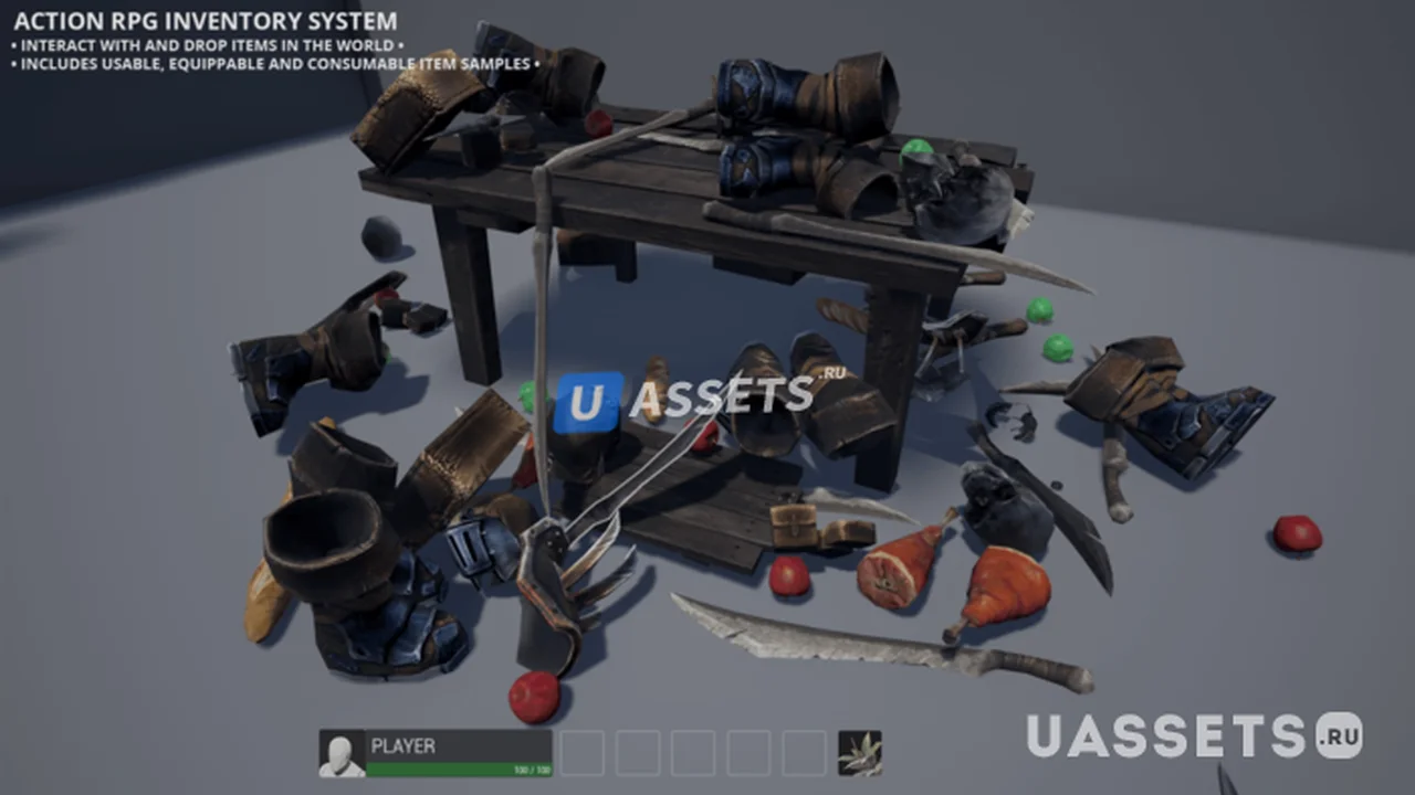 Action RPG Inventory System