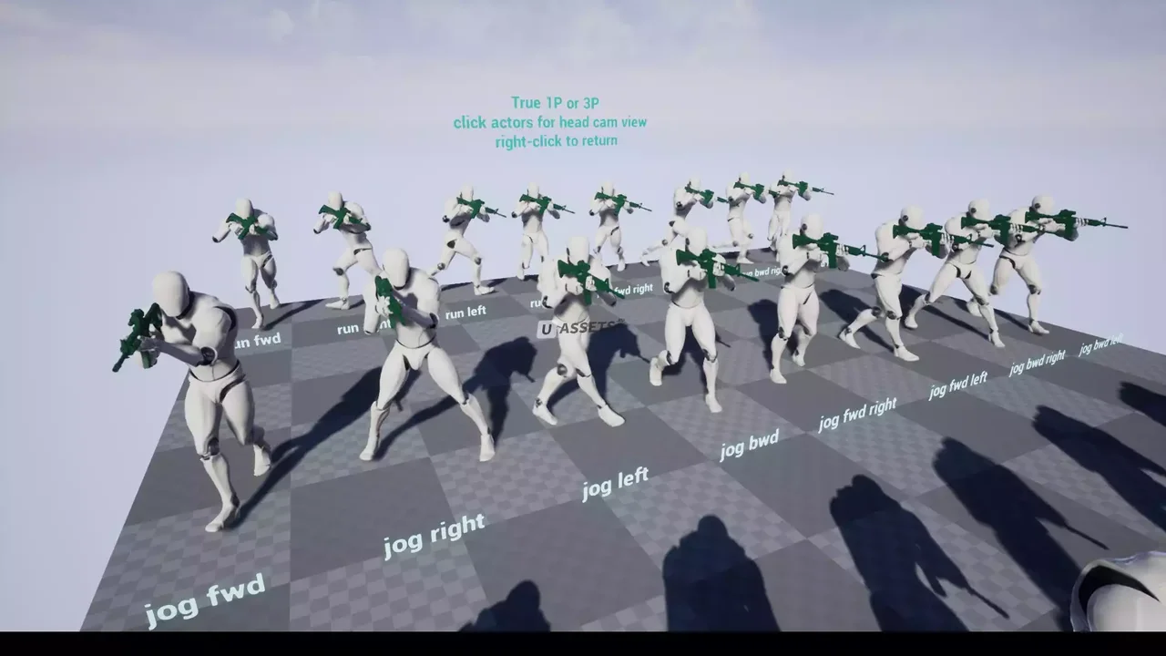 Shooter Rifle Animations