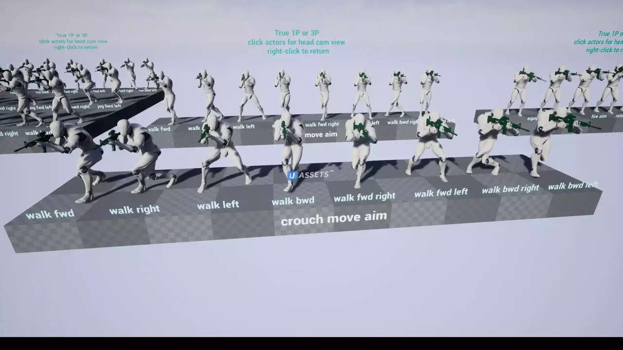 Shooter Rifle Animations