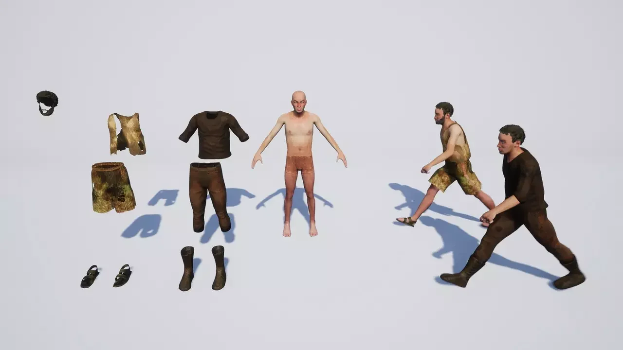 Survival Character Male