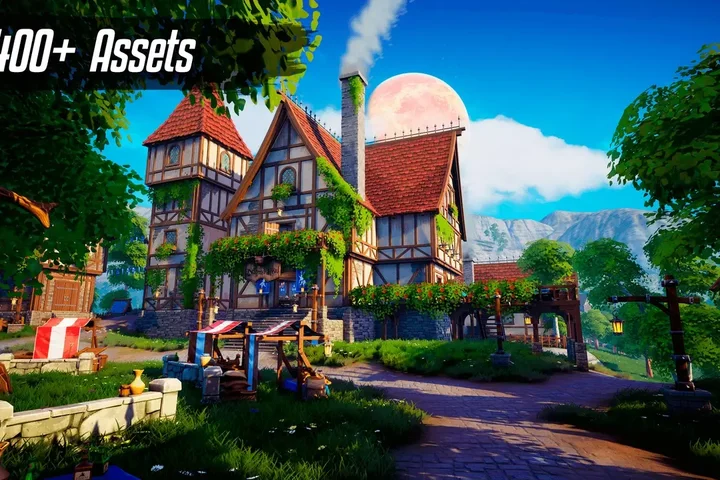 Stylized Village - Modular Stylized Village Environment