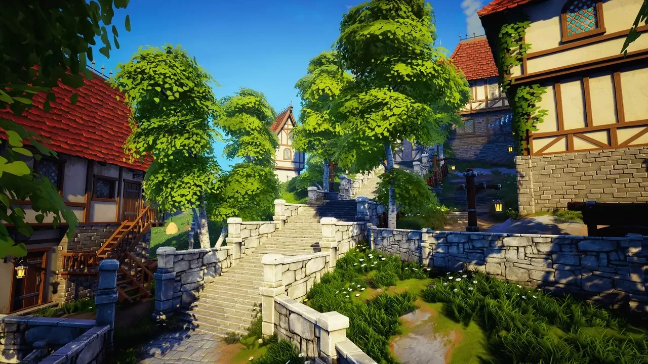 Stylized Village - Modular Stylized Village Environment
