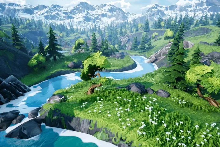 Stylized Village