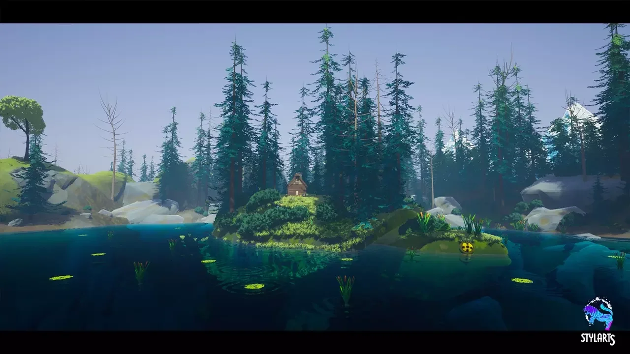 Stylized Forest Environment - UE5 ( Stylized , Forest , Environment )