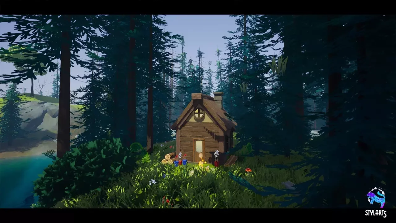 Stylized Forest Environment - UE5 ( Stylized , Forest , Environment )