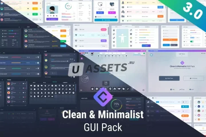 Clean & Minimalist GUI Pack