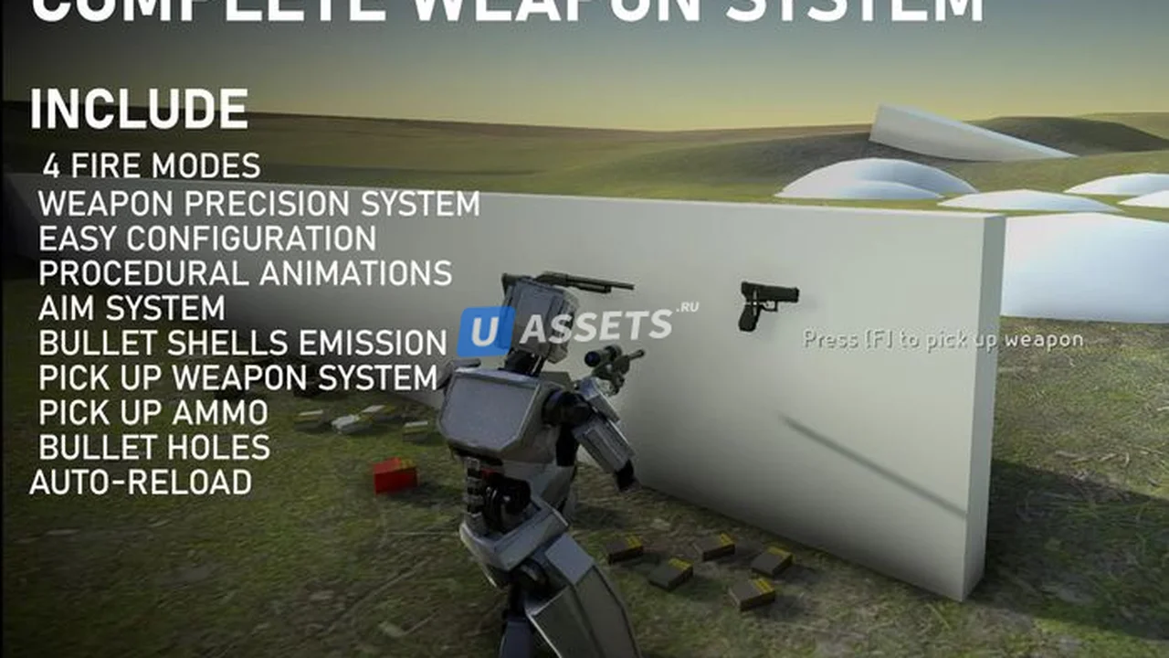 JU TPS 2 : Third Person Shooter System + Vehicle Physics