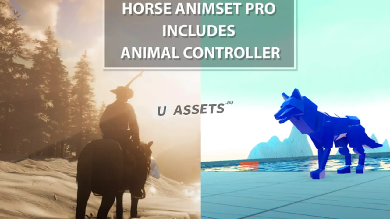 Horse Animset Pro (Riding System)