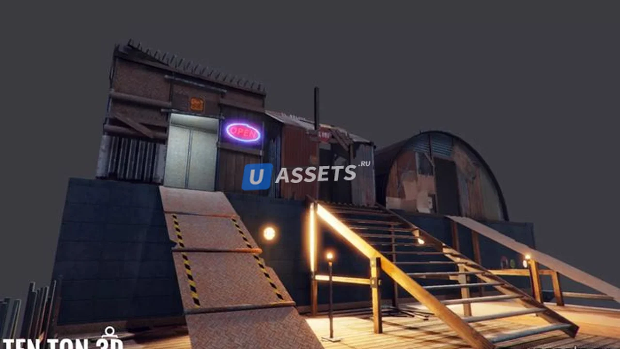 Apocalyptic Shacks, Props and Structures