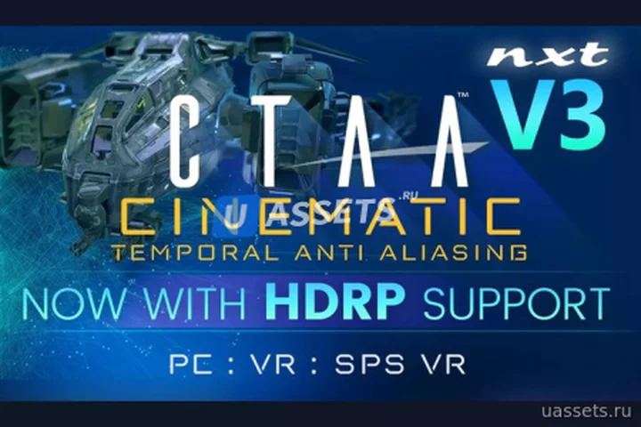 CTAA V3 Cinematic Temporal Anti-Aliasing