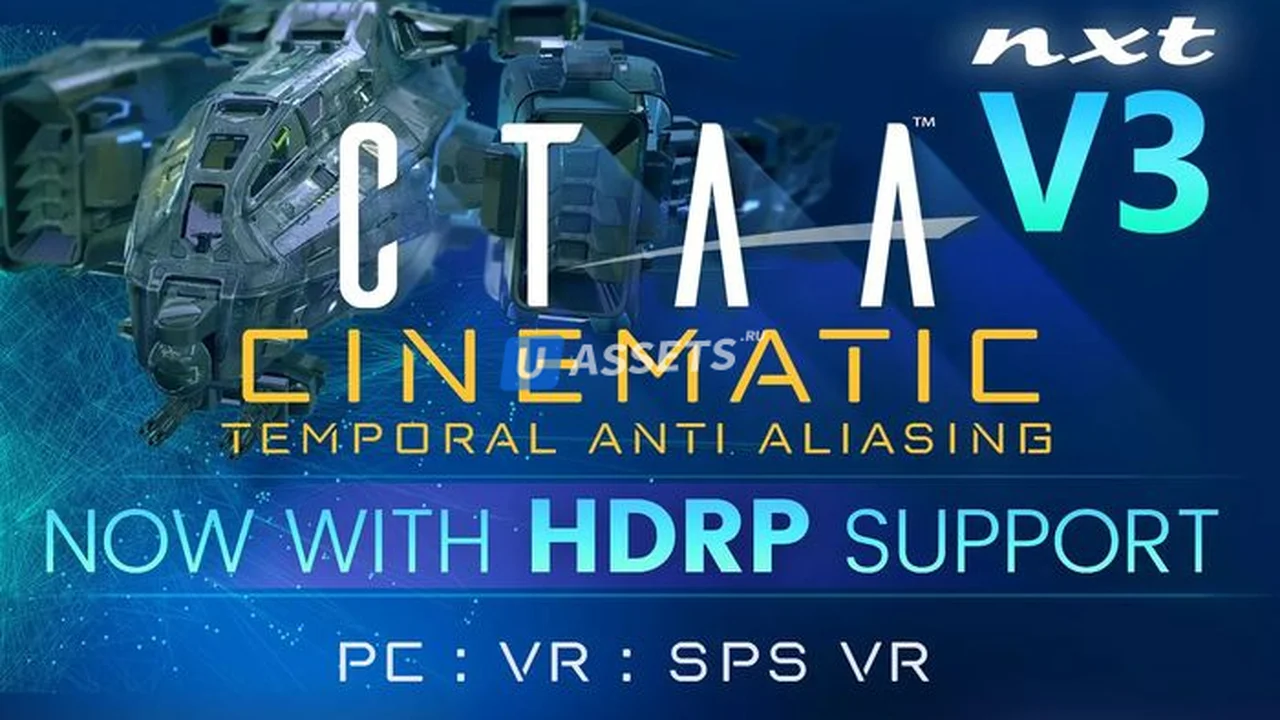 CTAA V3 Cinematic Temporal Anti-Aliasing