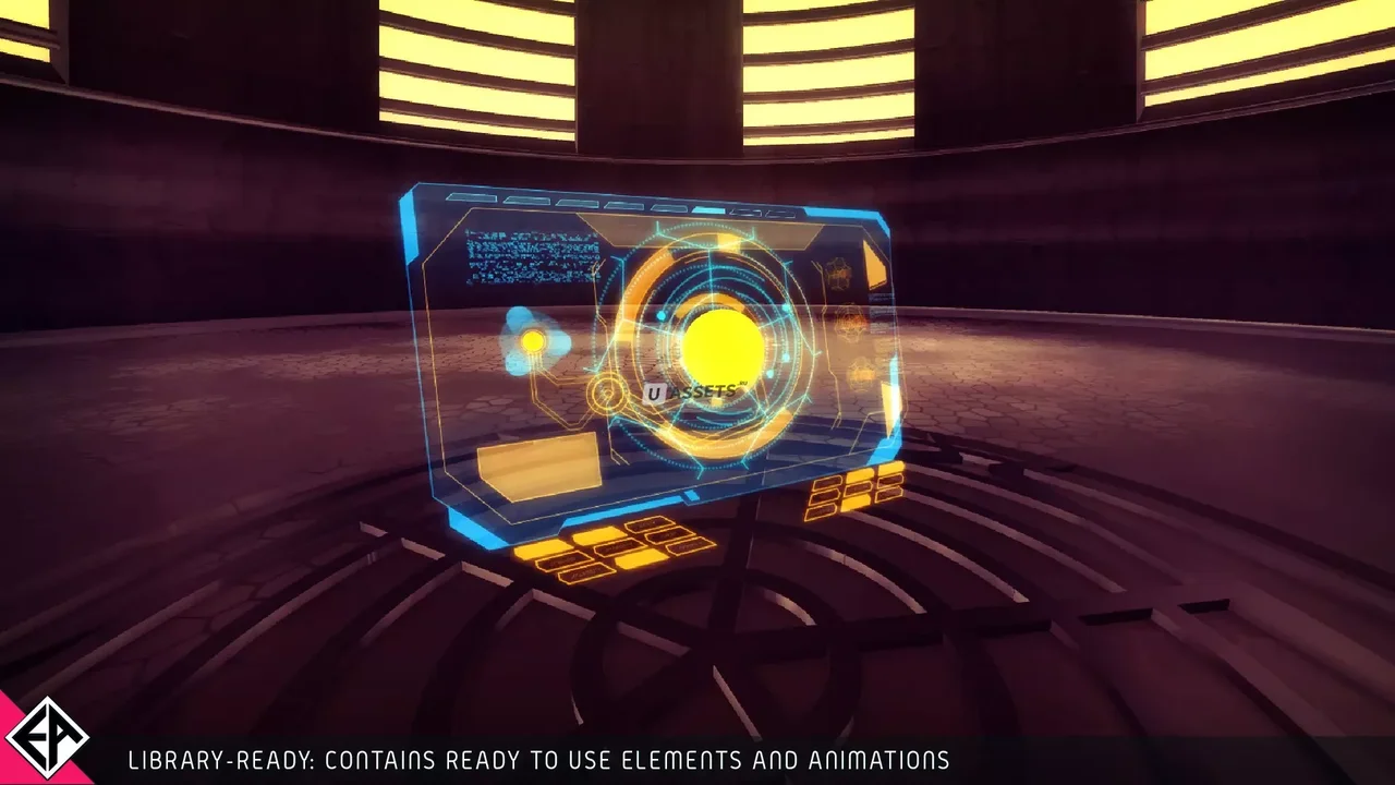 Customizable SciFi Holo Interface