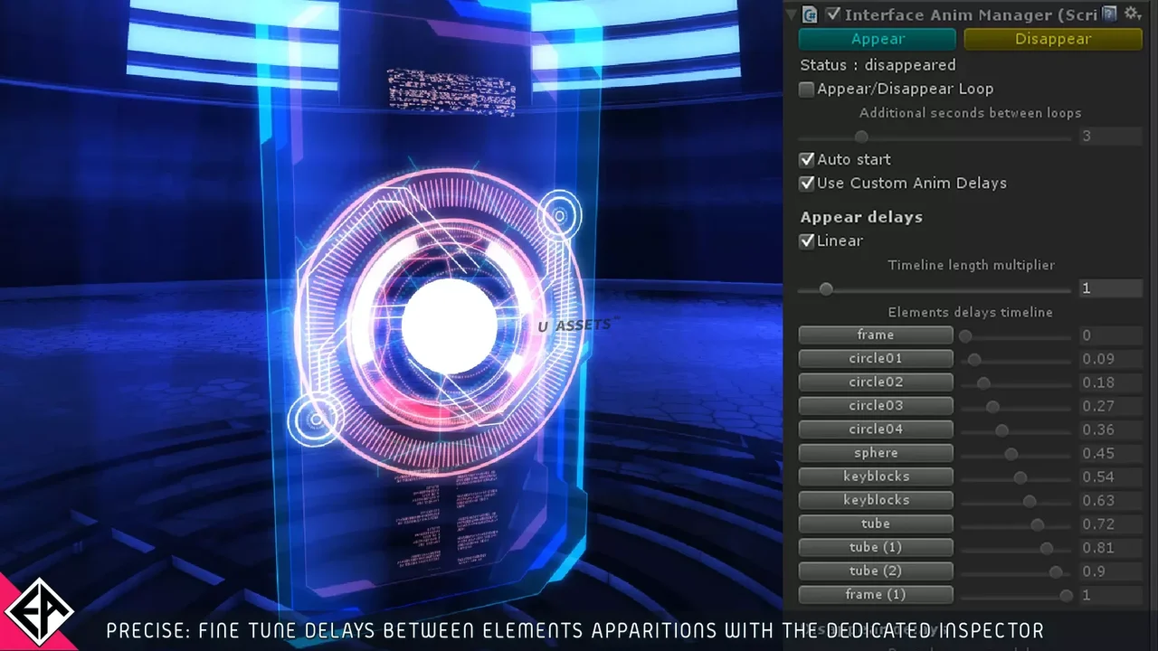 Customizable SciFi Holo Interface