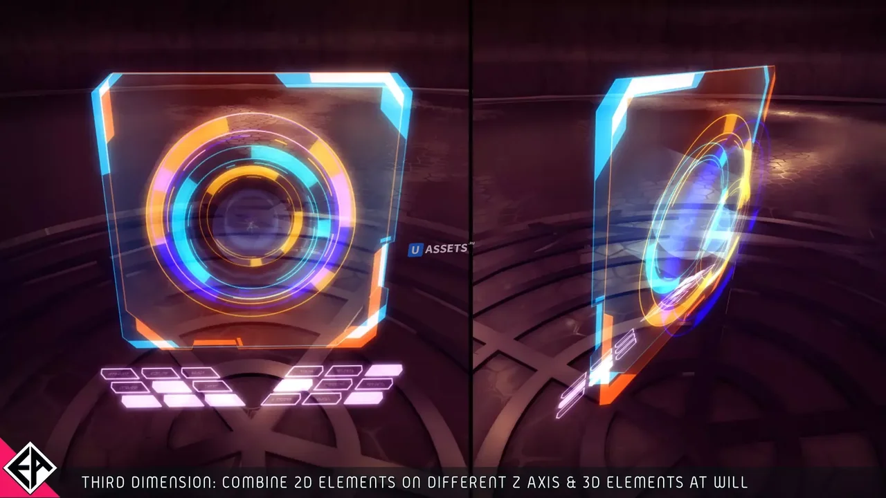 Customizable SciFi Holo Interface