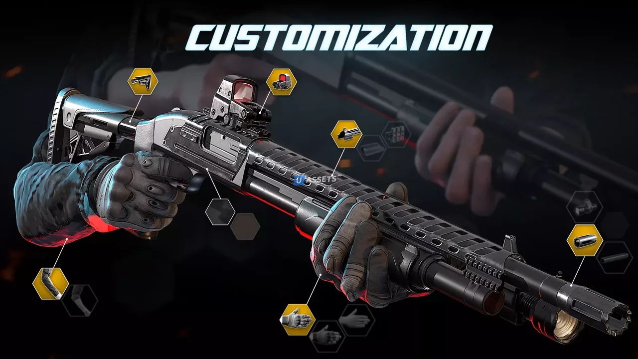 PRO Military: Customizable FPS Character