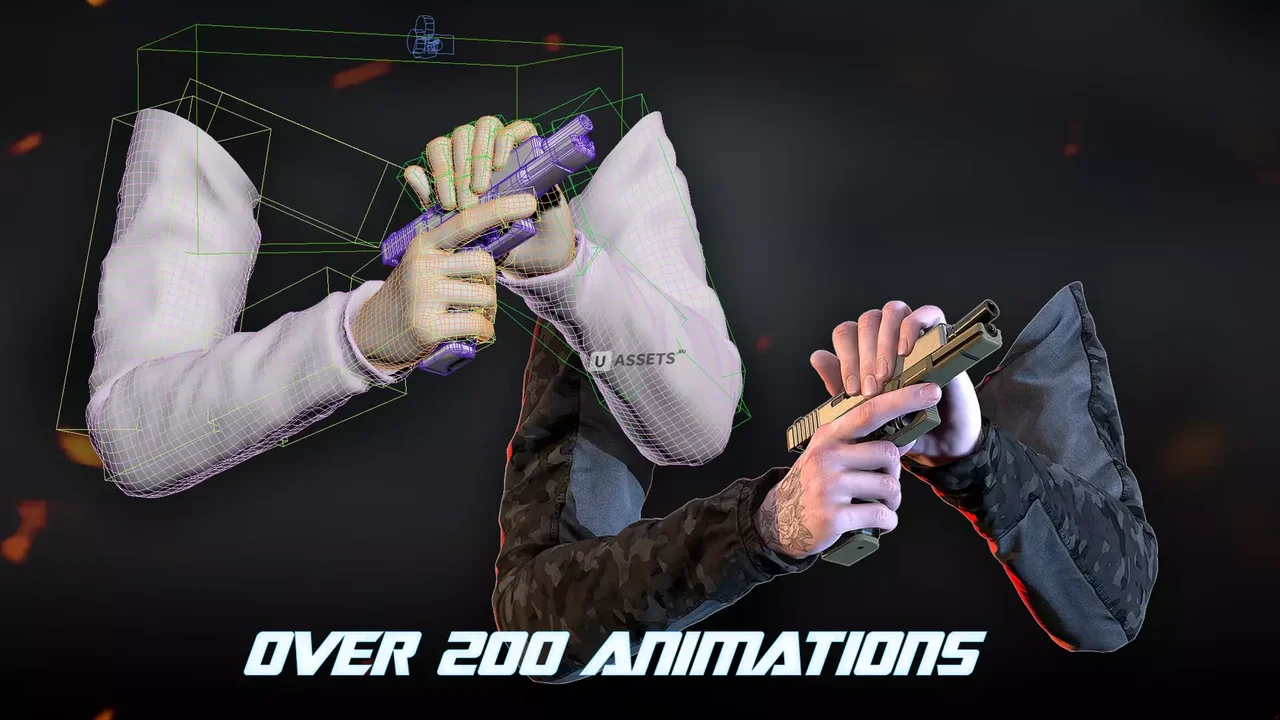 PRO Military: Customizable FPS Character