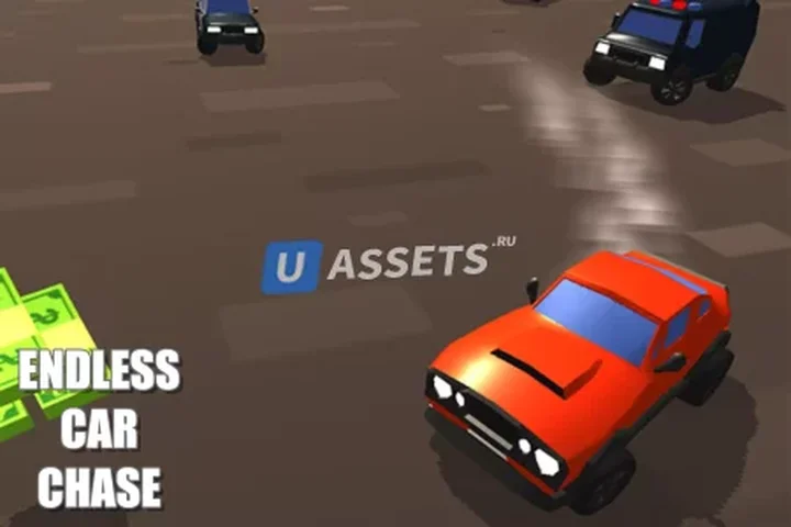 Endless Car Chase Game Template