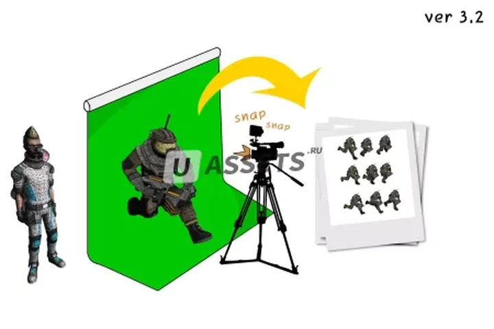 Animation Baking Studio (3D to 2D)