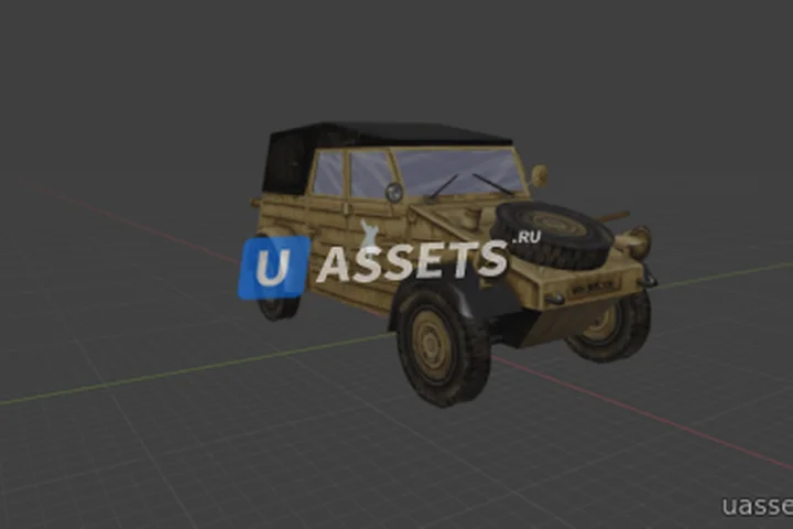 3D Model Kubelwagen