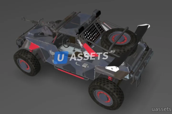 3D Model Vagabundo Buggy