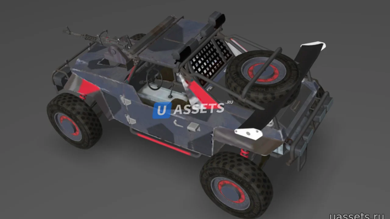 3D Model Vagabundo Buggy