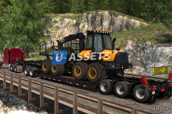 3D Model ATS Komatsu Fowarder