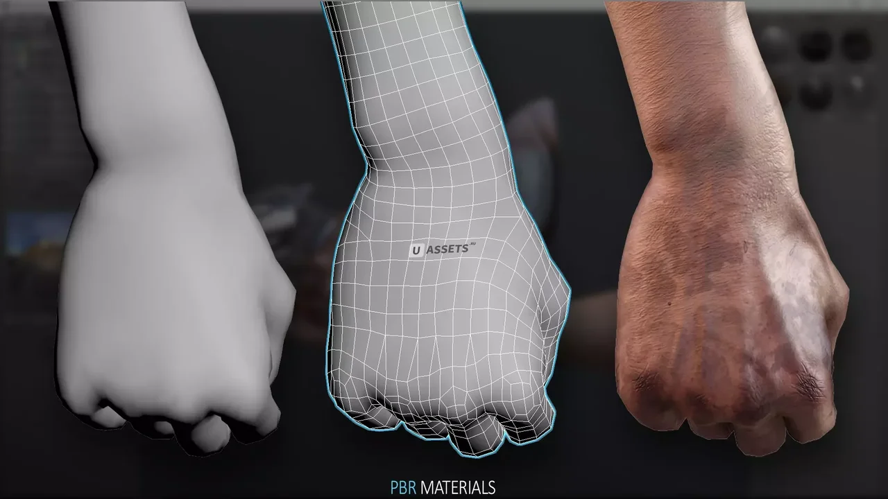Realistic FPS Hands