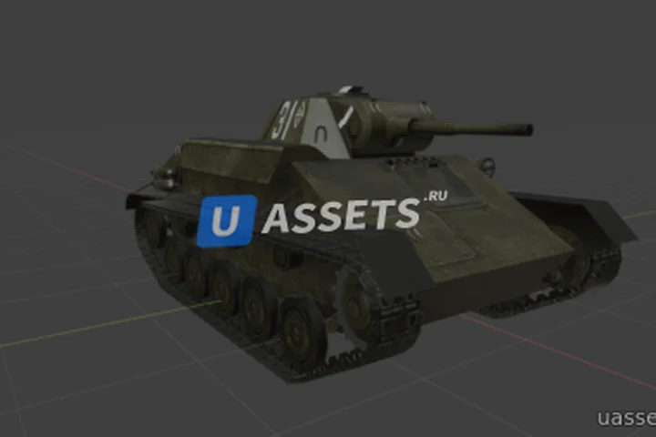 3D Model T-70M
