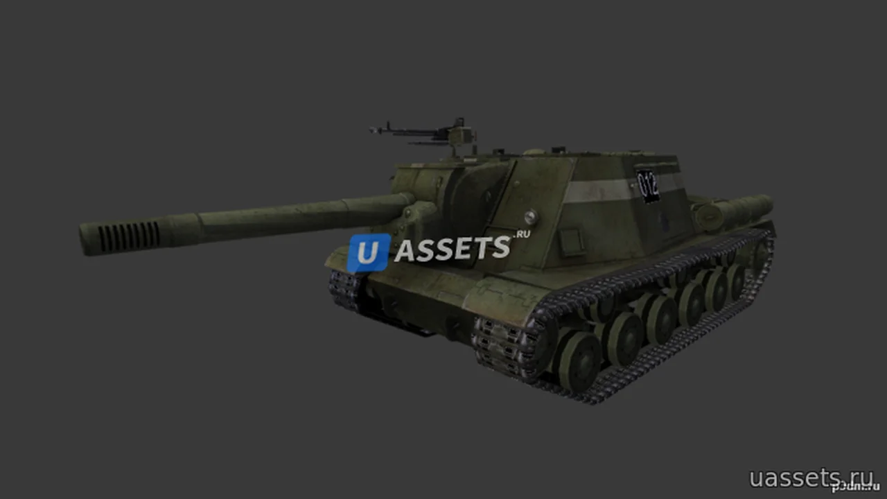 3D Model ISU-152