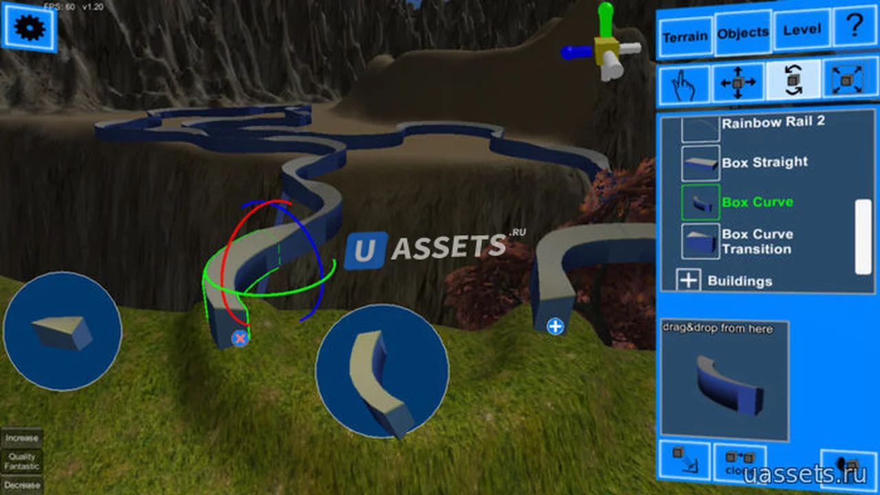 Multiplatform Runtime Level Editor