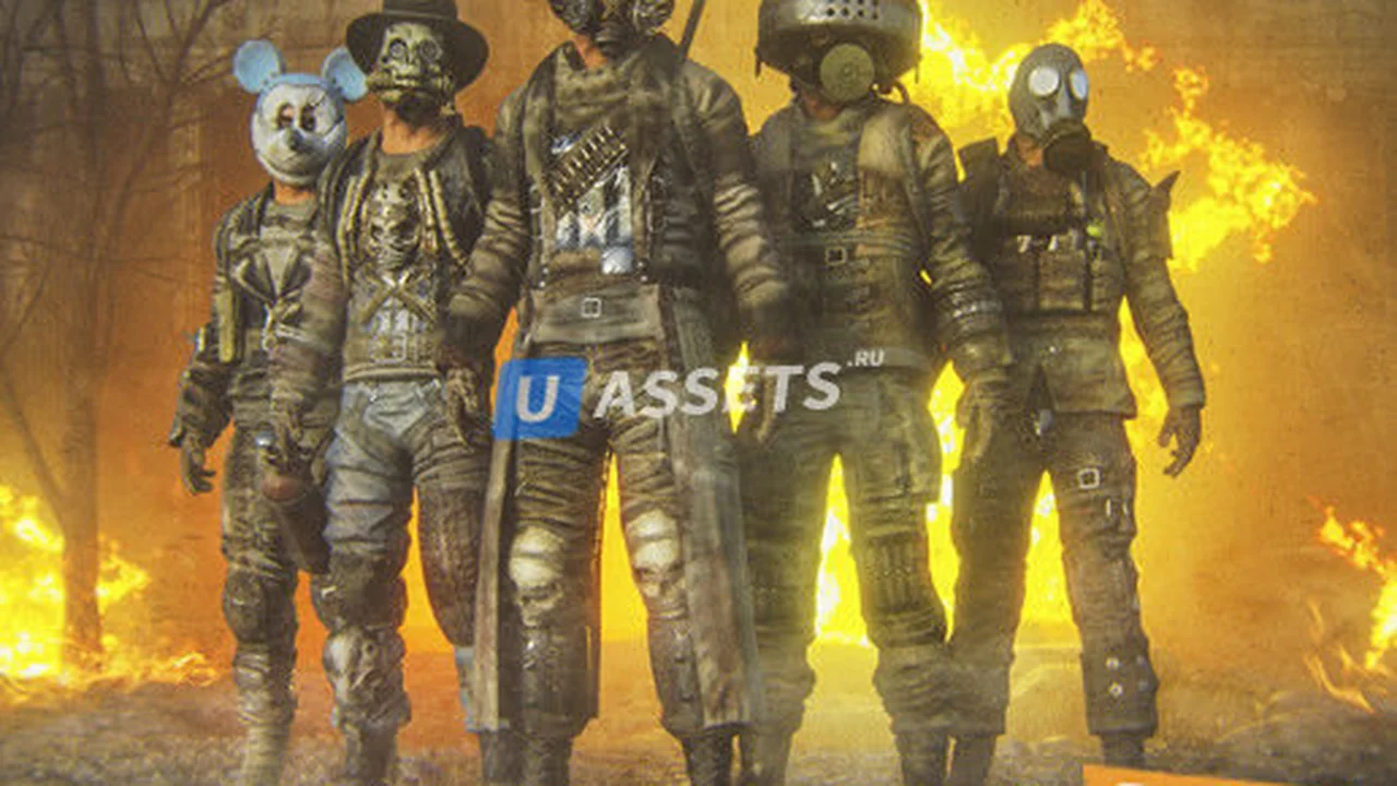 Customized Post-Apocalyptic Character