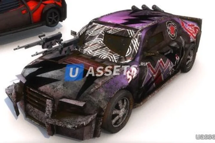 Pack Of 9 Death Race Cars