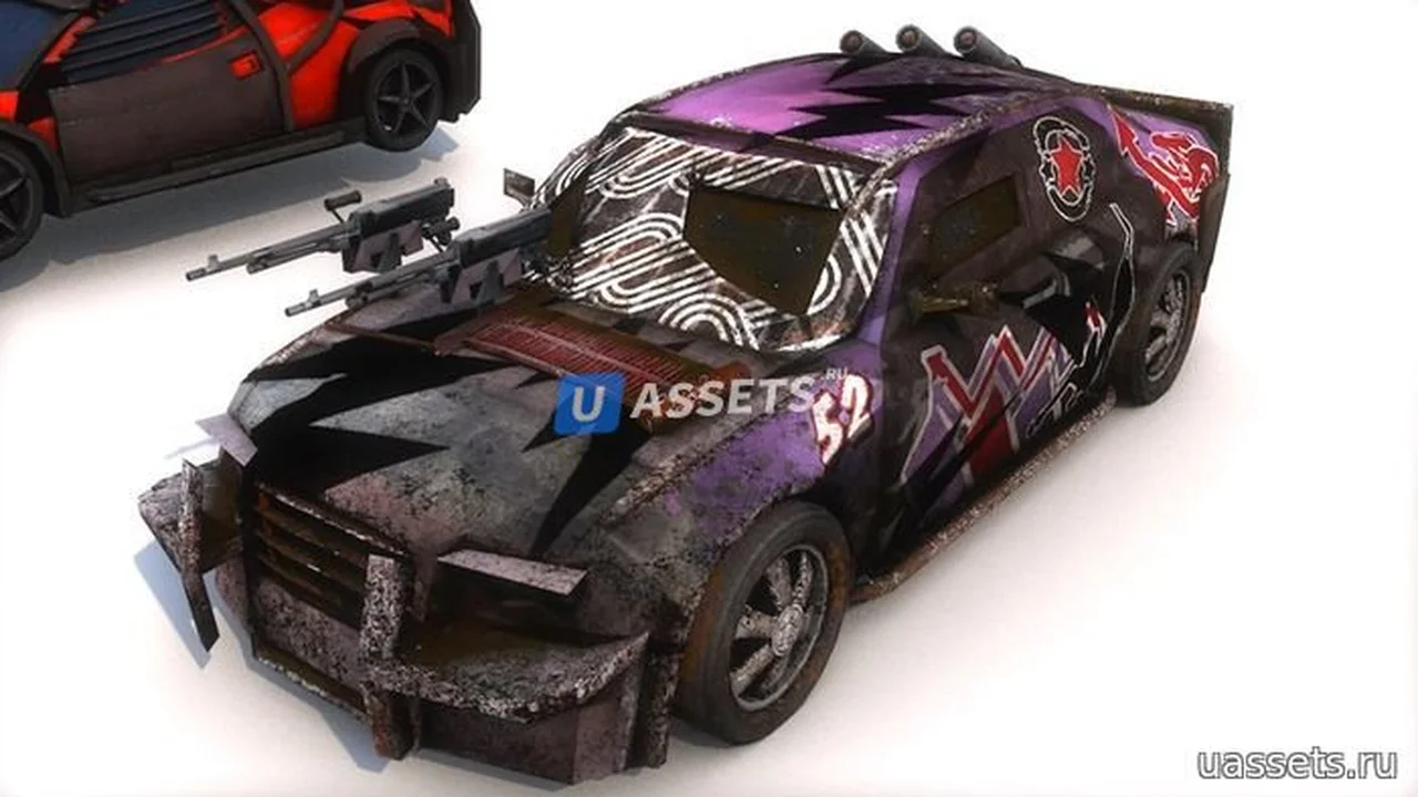Pack Of 9 Death Race Cars