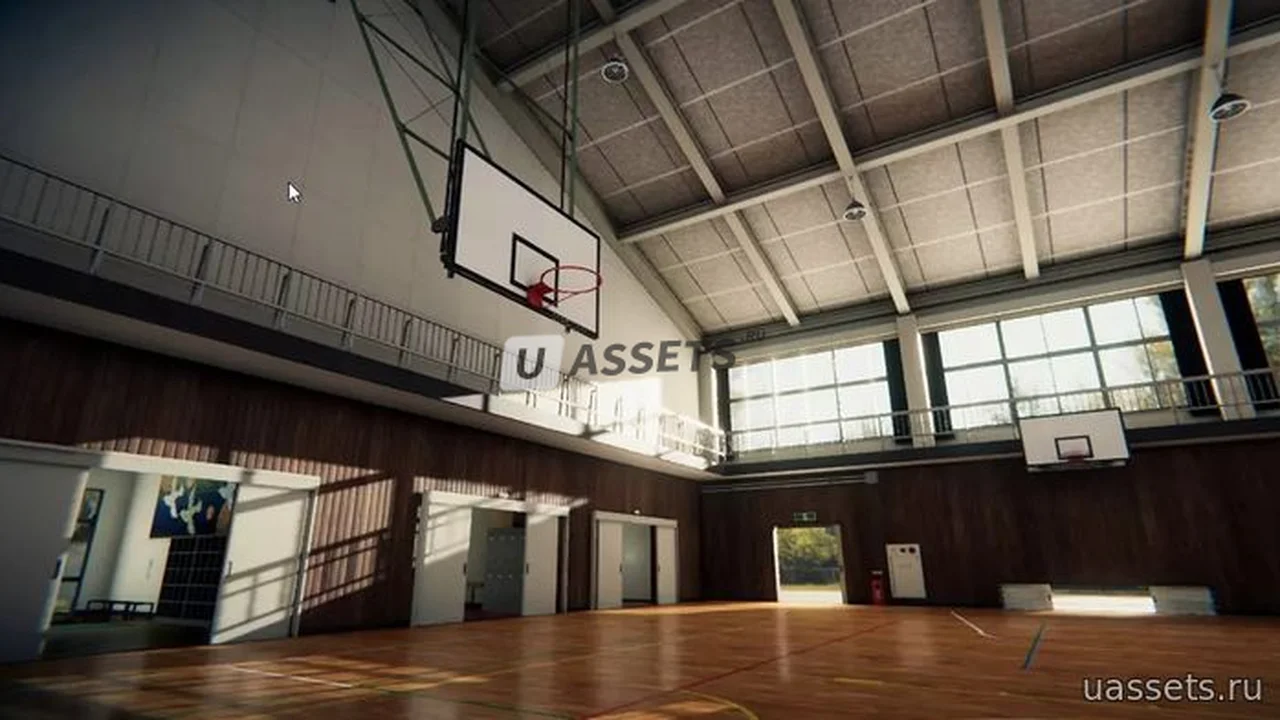 Japanese School Gymnasium