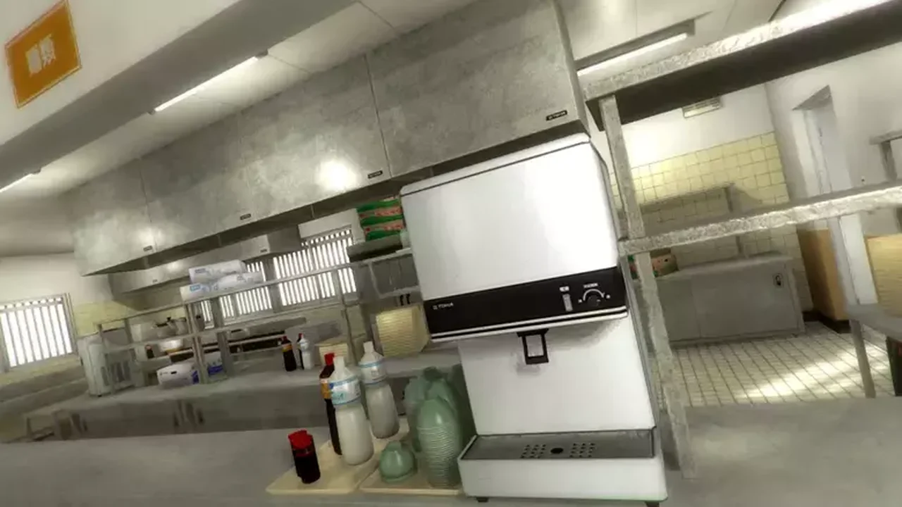 Japanese School Cafeteria